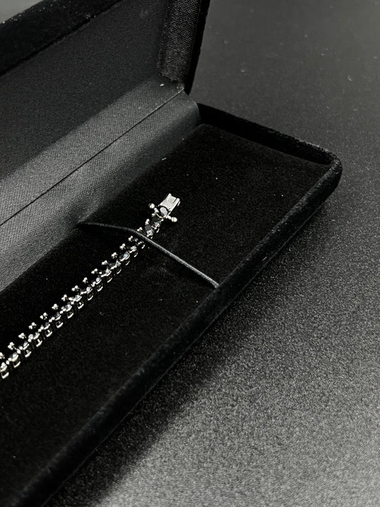 Bracelet tennis 3mm black