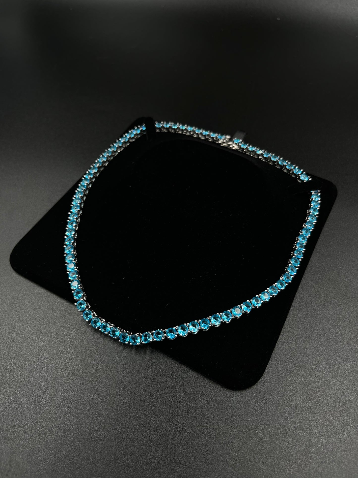 Chaîne tennis 5mm blue