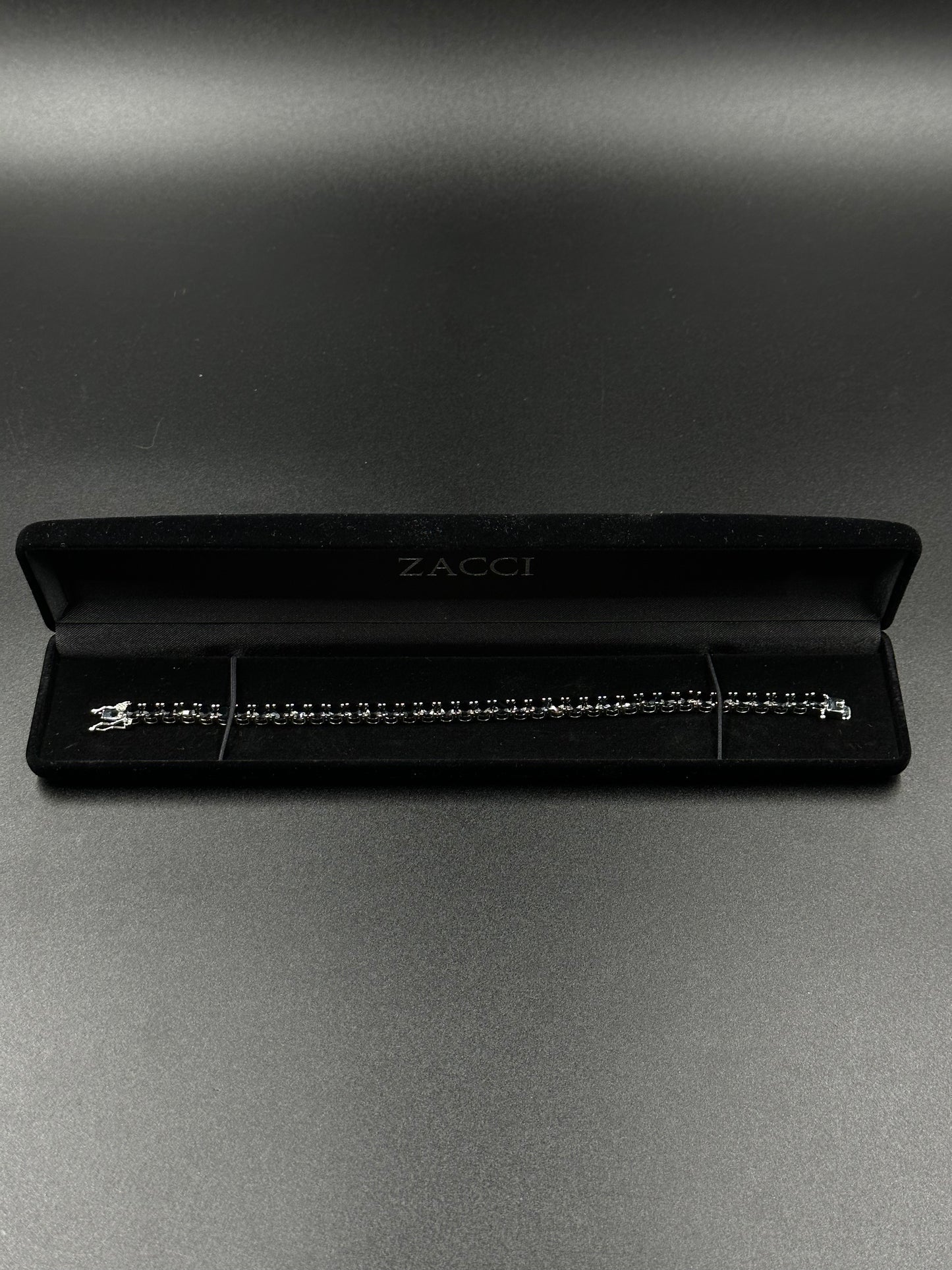 Bracelet tennis 5mm black