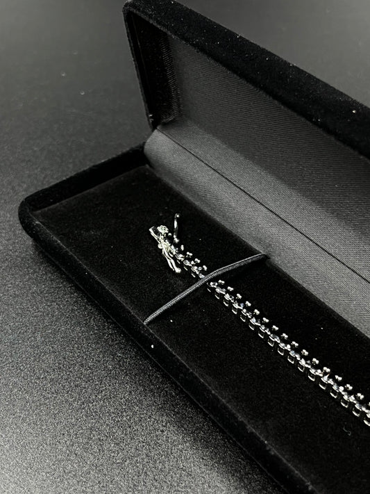 Bracelet tennis 3mm black