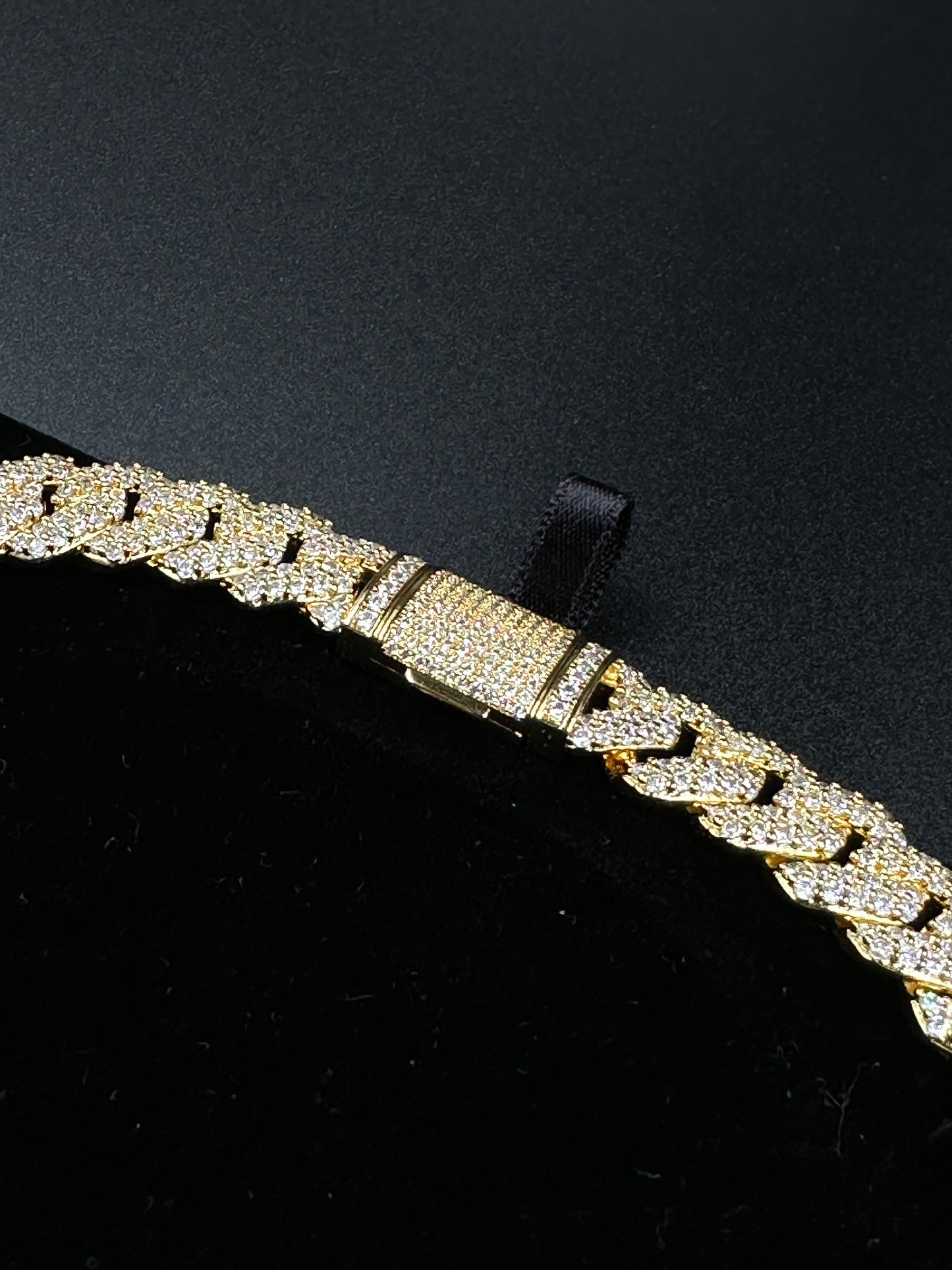 Chaîne à maillons cubains 14mm (Miami prong)