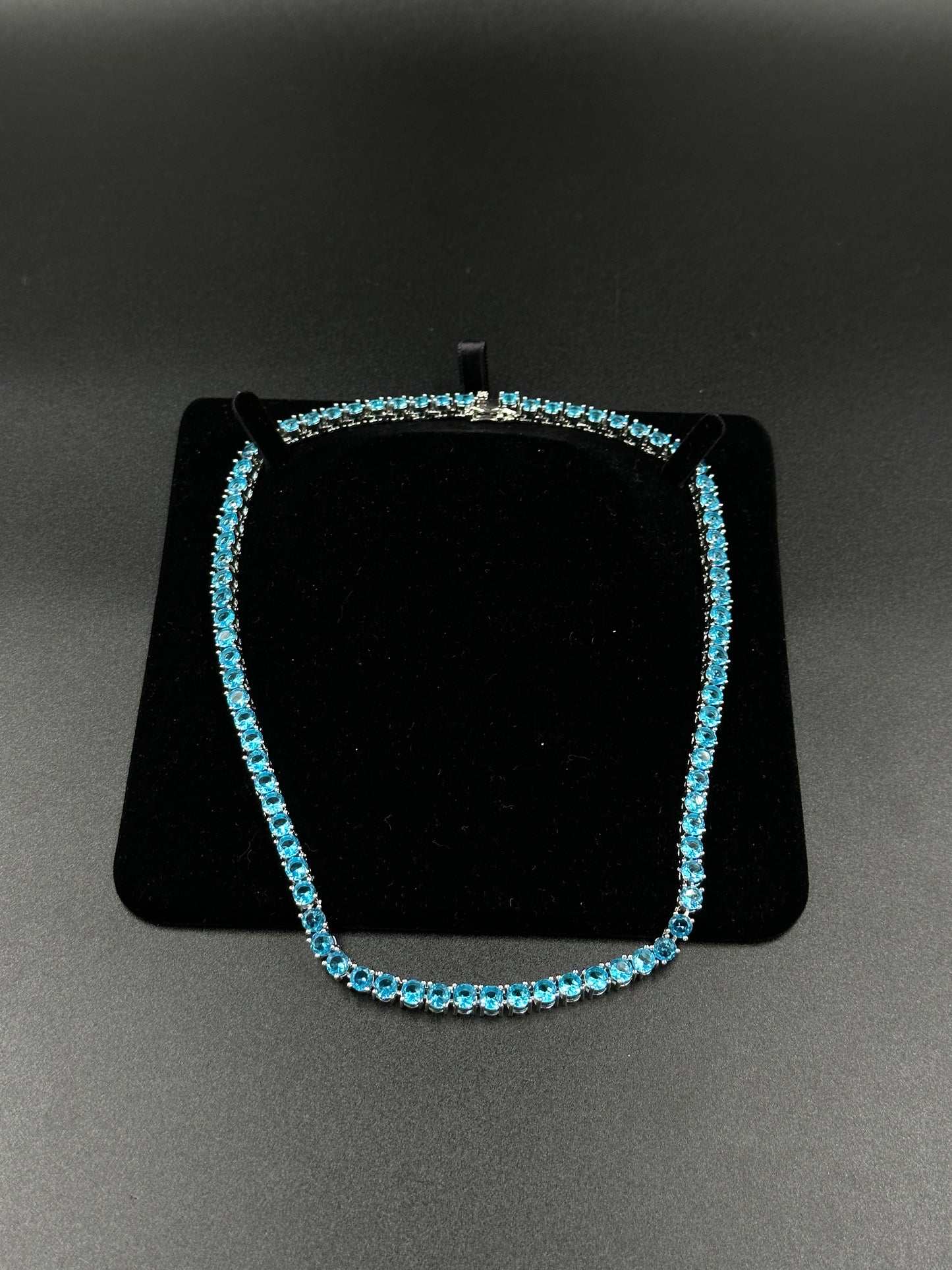 Chaîne tennis 5mm blue