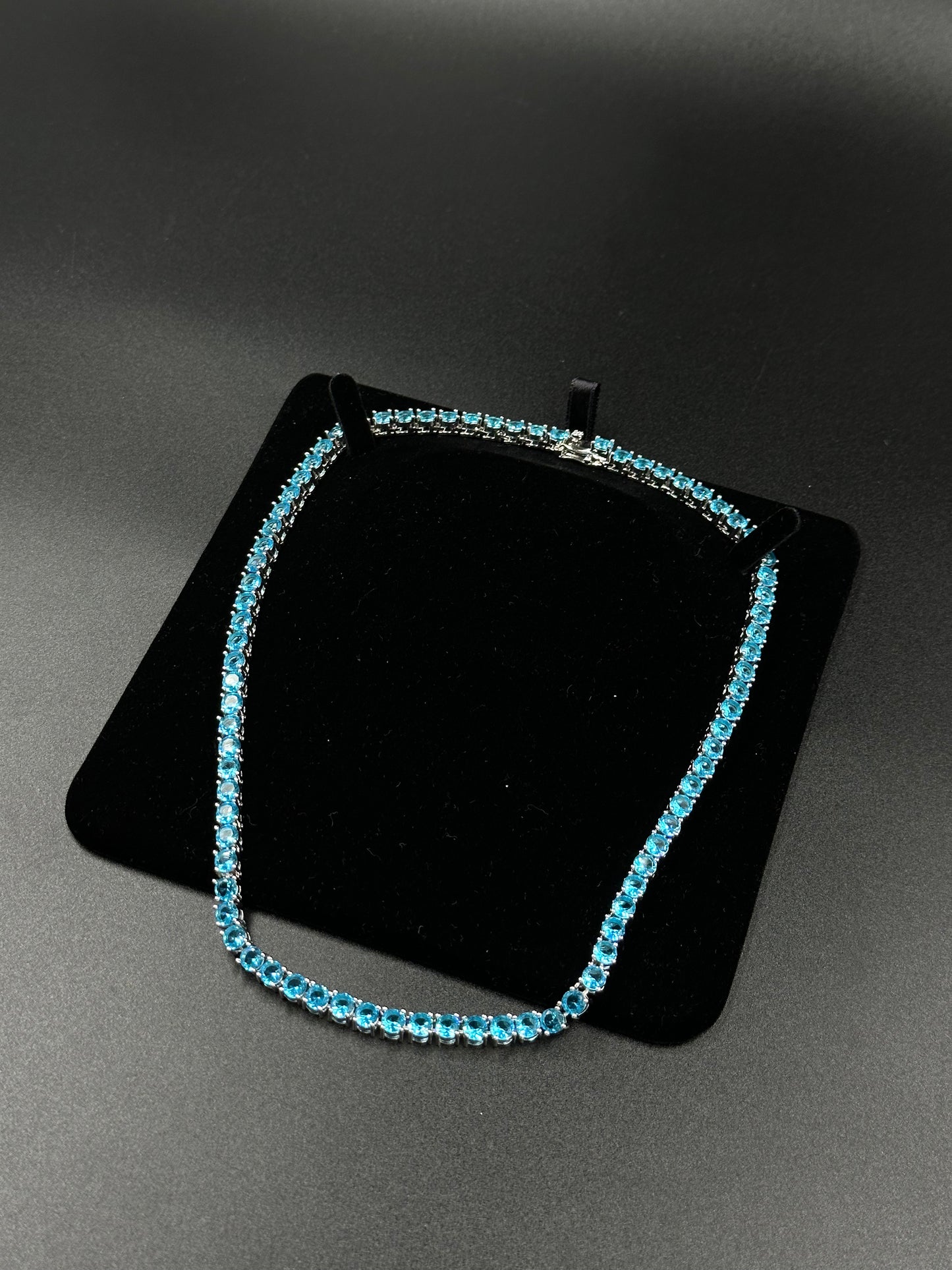 Chaîne tennis 5mm blue