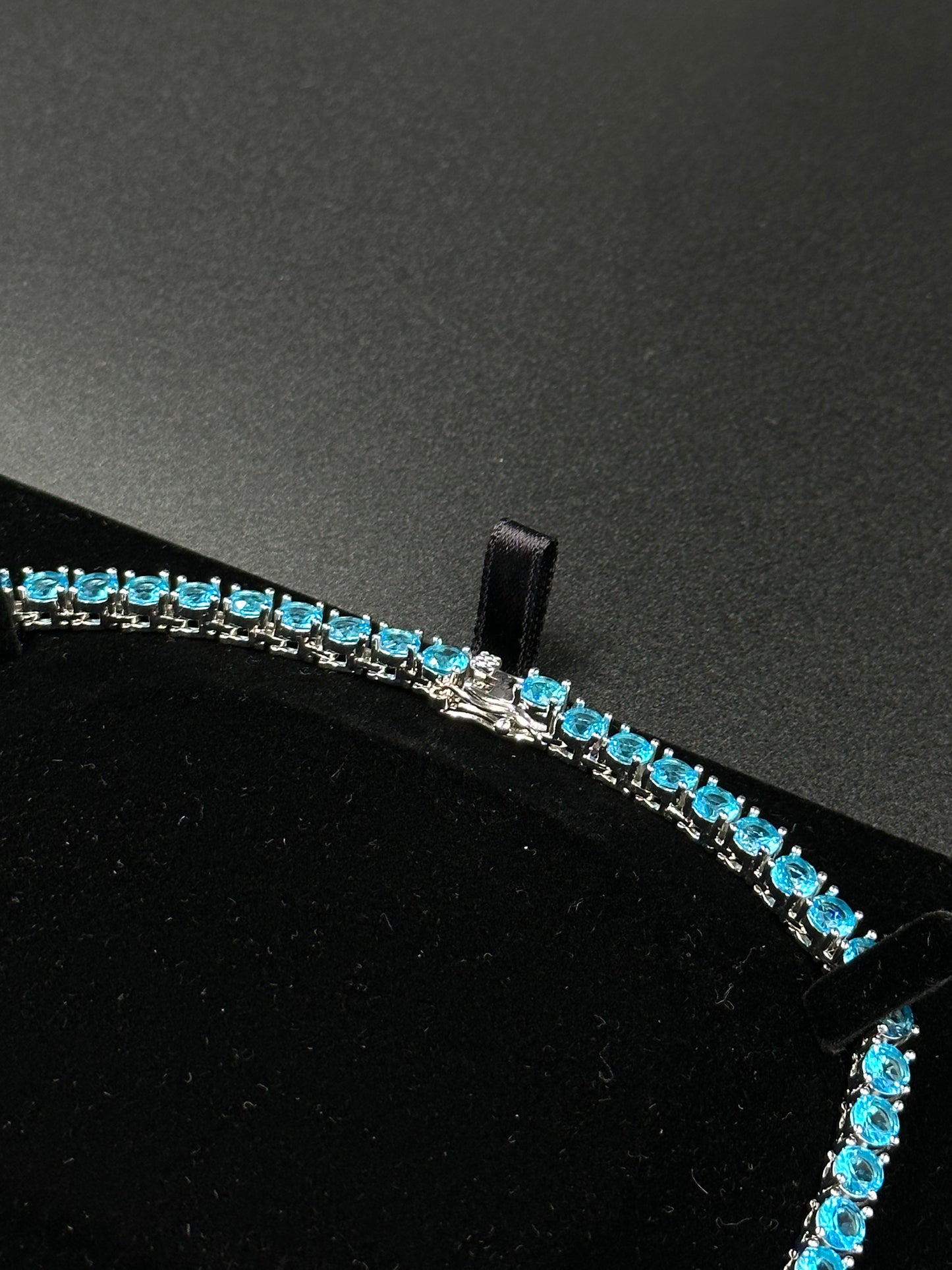 Chaîne tennis 5mm blue