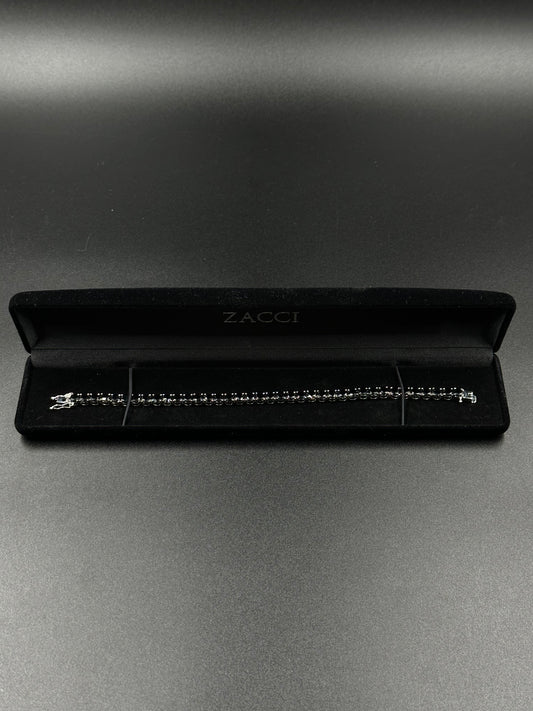 Bracelet tennis 5mm black