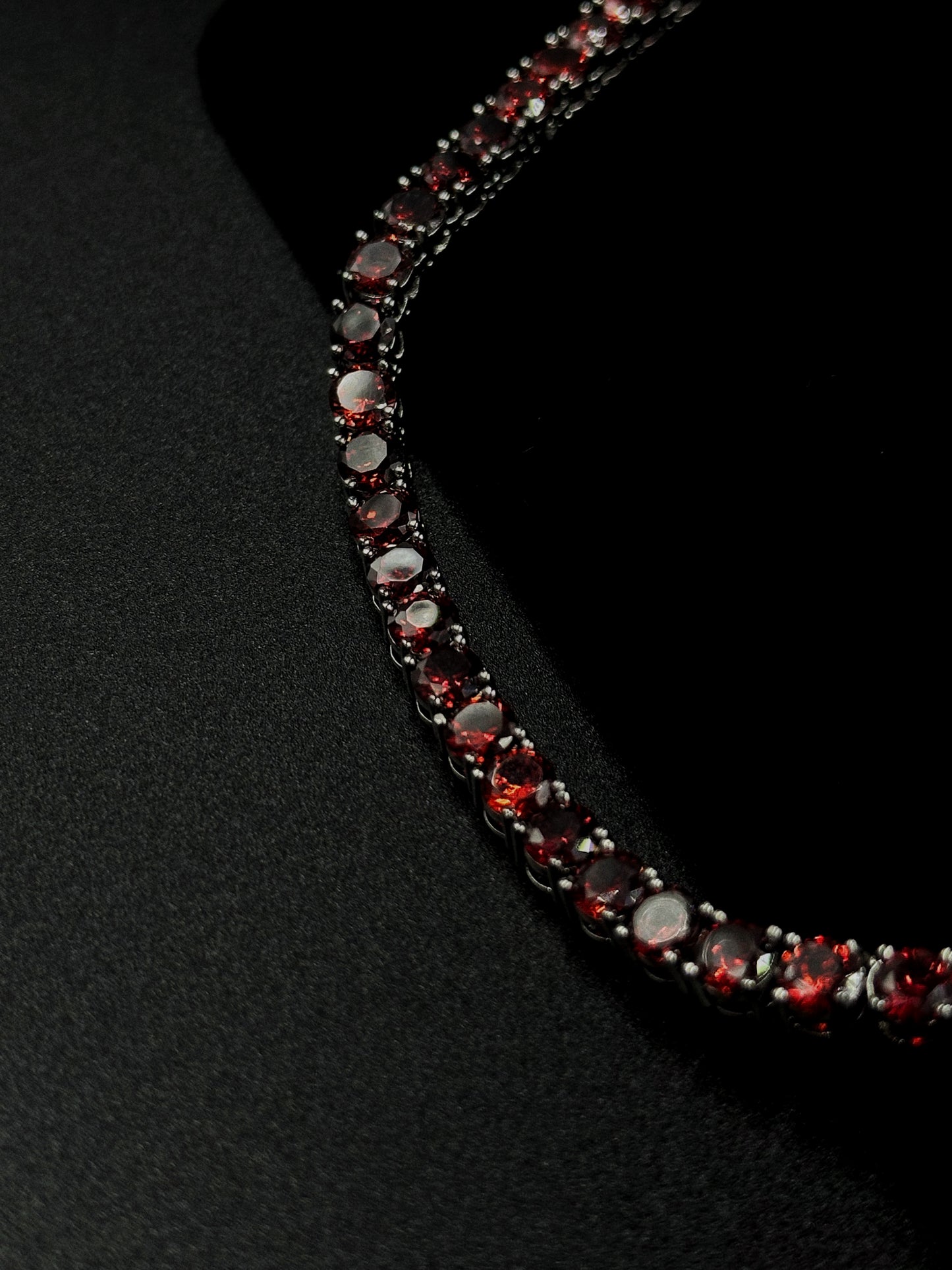 Chaîne tennis 5mm red