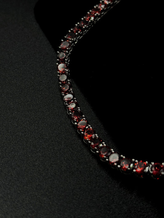 Chaîne tennis 5mm red